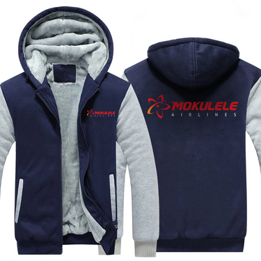 MOKULELE AIRLINES JACKETS FLEECE SWEATSHIRT